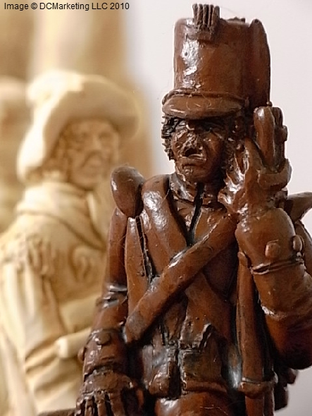 Alamo Plain Theme Chess Set